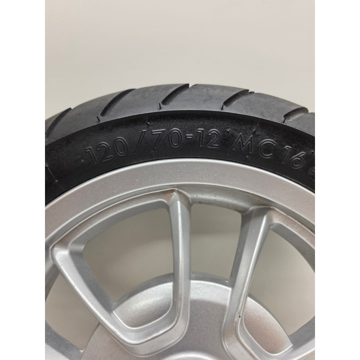 Piaggio Vespa Primavera 50 4T Fi (21) KOŁO OPONA FELGA TYŁ 12"X3.00