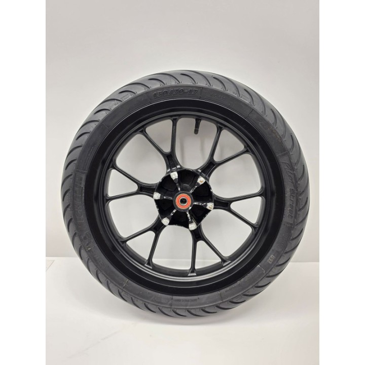Derbi Senda 50 SM 2T (20) KOŁO OPONA FELGA TYŁ 17"X3.50