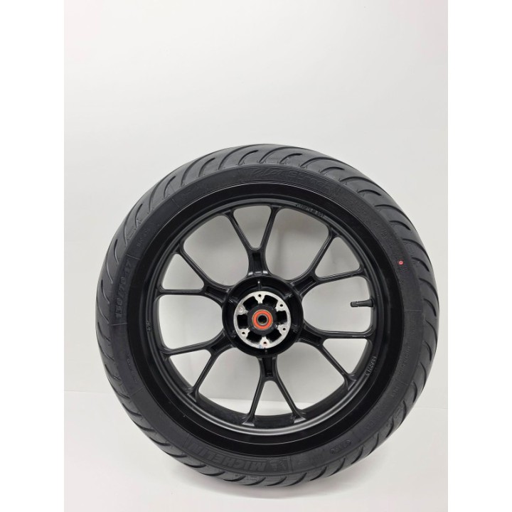 Derbi Senda 50 SM 2T (20) KOŁO OPONA FELGA TYŁ 17"X3.50