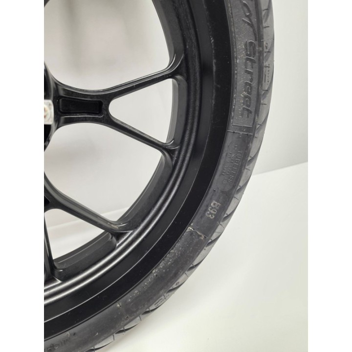 Derbi Senda 50 SM 2T (20) KOŁO OPONA FELGA TYŁ 17"X3.50