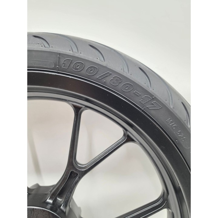 Derbi Senda 50 SM 2T (20) KOŁO OPONA FELGA PRZÓD 17"X2.75