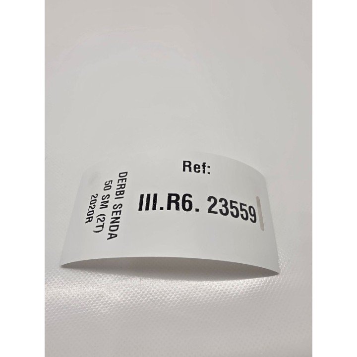 Derbi Senda 50 SM 2T (20) MANET ROLGAZ PRAWA DOMINO