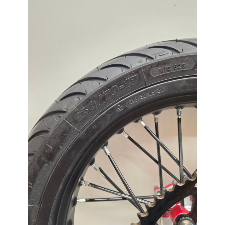 Fantic XM 50 2T (22) KOŁO OPONA FELGA TYŁ 17"X3.50