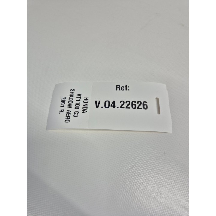 Honda VT 1100 C3 Shadow Aero (98-02) MOCOWANIE BŁOTNIKA STELAŻ CHROM LEWY