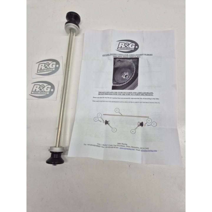 R&G Yamaha Fazer 1000 (08-) SLIDERY TYLNEJ OSI