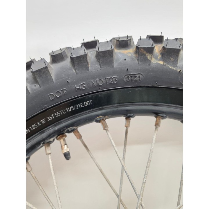 Rieju MRT 50 2T (21) KOŁO OPONA FELGA TYŁ 18''X1,85